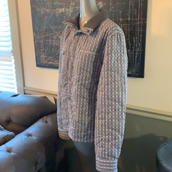 Rare Hurley Quilted Windowpane Shirt Jacket - Picture 3 of 11